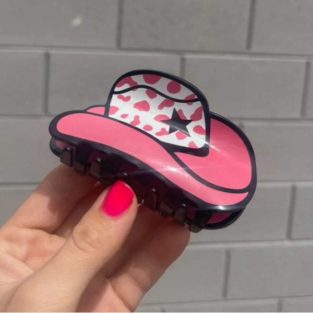Cowboy Hat Hairclip